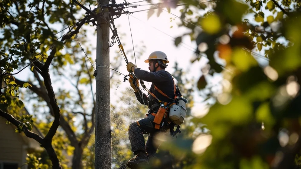 How Power Line Clearance Trimming Works in Huntsville